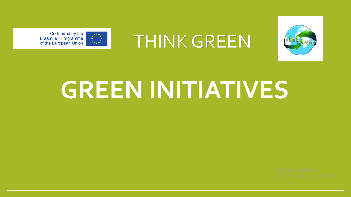 Green initiatives